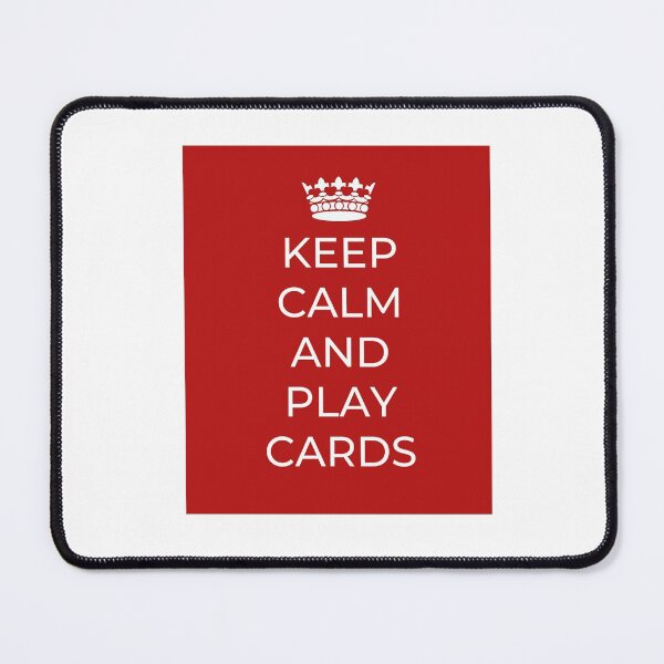 Item preview, Keep Calm and Play Cards designed and sold by VJKTees.