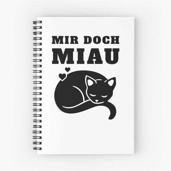 Item preview, Mir Doch Miau - Meow Cat Cats designed and sold by Tig3rE.