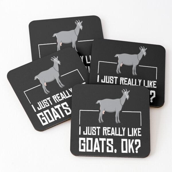Item preview, Goat Just Really Like Goats Goats designed and sold by MooonTees.