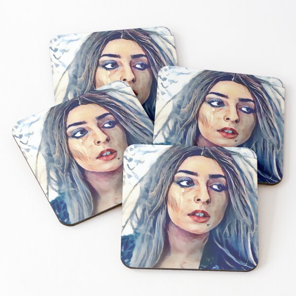 Item preview, Woman in Blue designed and sold by PlacidHinds.