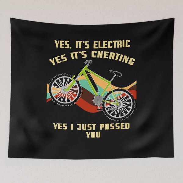 Item preview, Yes It's Electric Yes It's Cheating Yes I Just Passed You designed and sold by Dressed For  Duty.