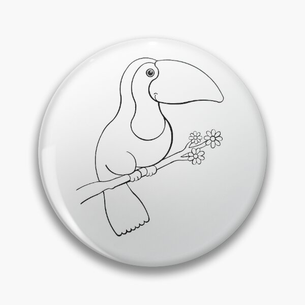 Item preview,  Color Your Own Toucan designed and sold by GrandpaH.