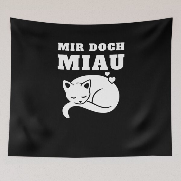 Item preview, Mir Doch Miau - Meow Cat Cats designed and sold by Tig3rE.