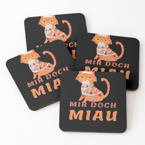 Item preview, Mir Doch Miau - Meow Cat Cats Christmas designed and sold by Tig3rE.