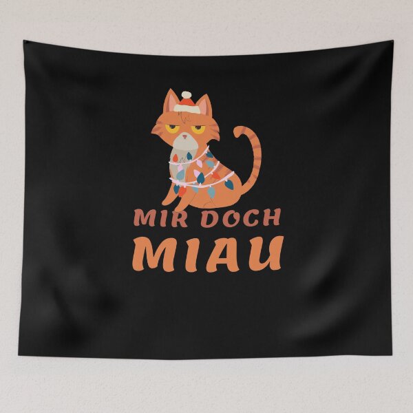 Item preview, Mir Doch Miau - Meow Cat Cats Christmas designed and sold by Tig3rE.