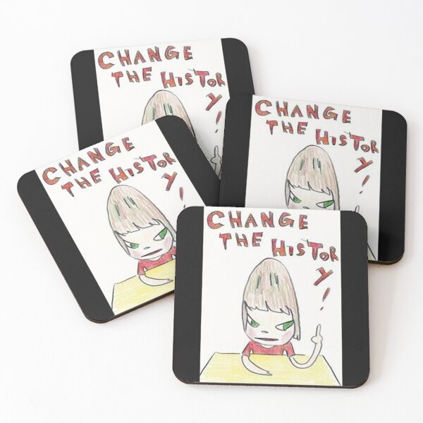 Item preview, Yoshimoto Nara CHANGE THE HISTORY   designed and sold by Mathewdesign.