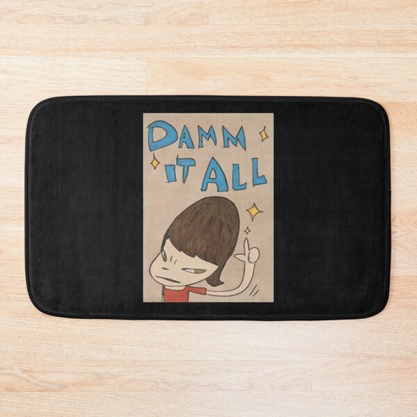 Item preview, Yoshimoto Nara DAMM IT ALL   designed and sold by Mathewdesign.