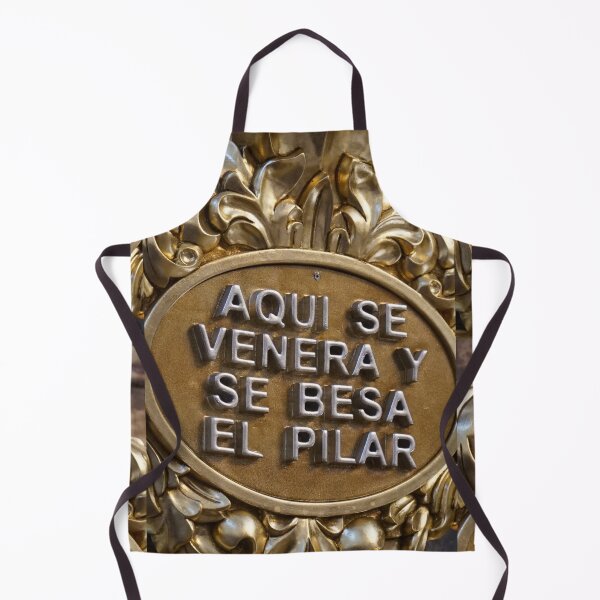 Item preview, el pilar zaragoza aqui se venera y se besa el pilar monuments history city designed and sold by Tropical Blood.