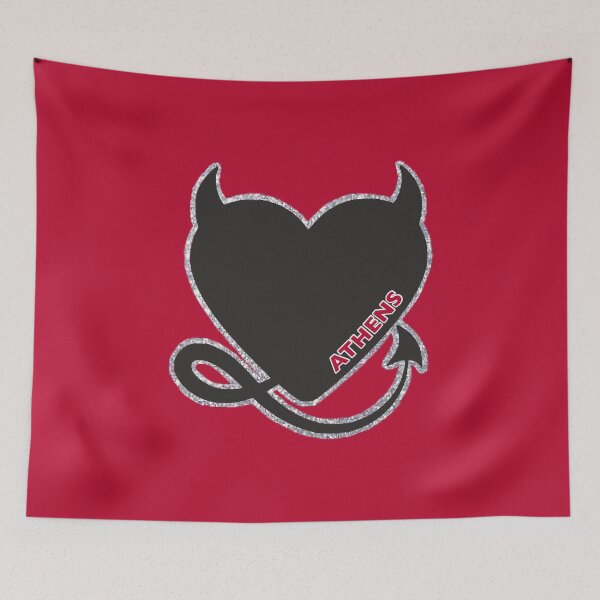 Item preview, Athens Devil Heart designed and sold by Ajcollages.