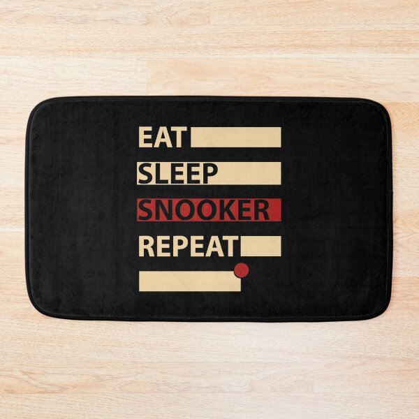 Item preview, EAT SLEEP SNOOKER REPEAT designed and sold by diego75bcn.