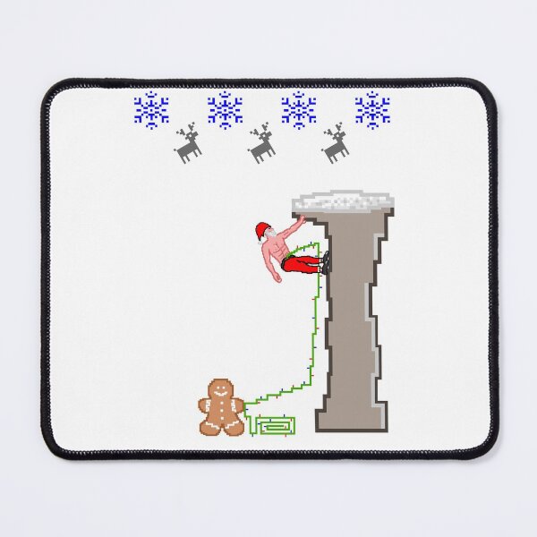 Item preview, Pixel Santa | Climbing Christmas | rock climbing designed and sold by designsbyMoiLS.