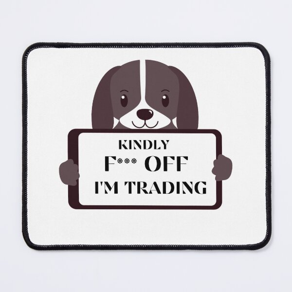 Item preview, Kindly F Off- Funny - Dog lover - Unique -Gift for stock market, crypto, options trader, forex traders and day traders designed and sold by TradingTeesKids.