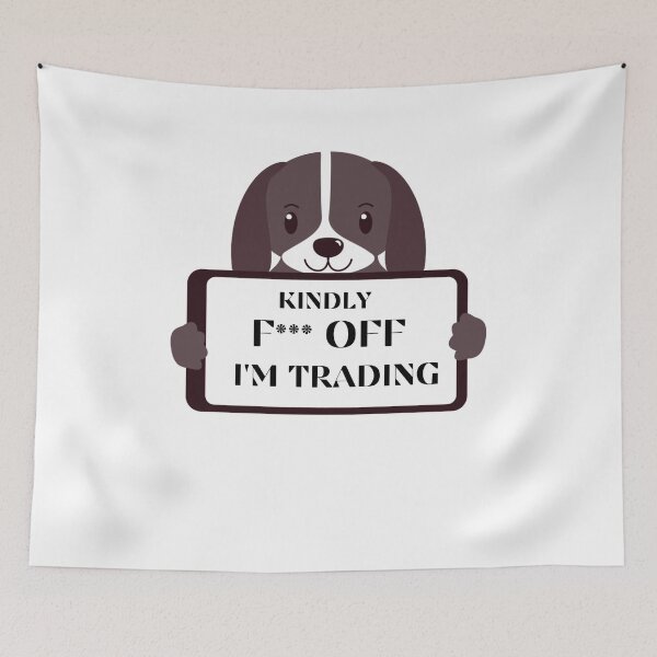 Item preview, Kindly F Off- Funny - Dog lover - Unique -Gift for stock market, crypto, options trader, forex traders and day traders  designed and sold by TradingTeesKids.