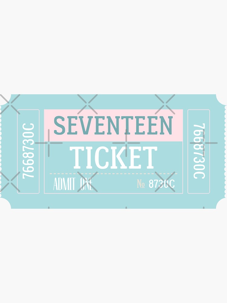 New Jeans Kpop Ticket Sticker for Sale by puki-ycdi