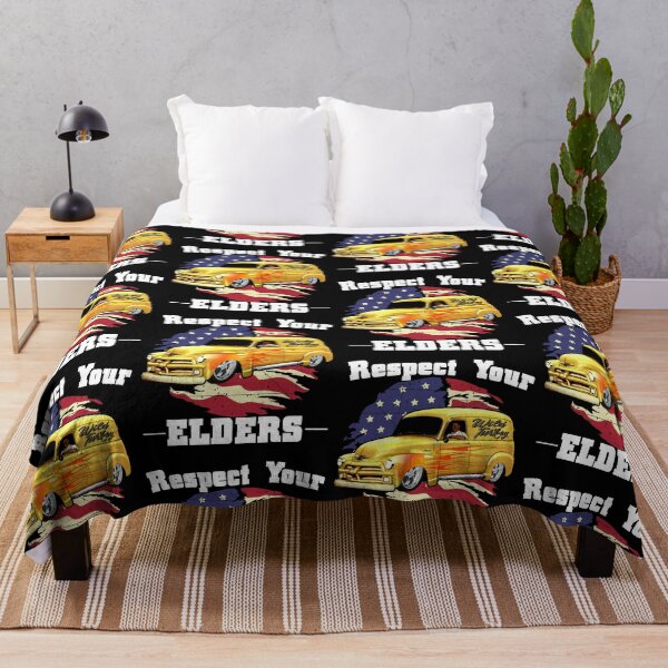 Item preview, Funny Car Guy - Respect Your Elders Classic Panel Truck designed and sold by CharJens.