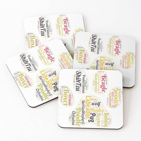 Item preview, Paw Print Shape Word Art  designed and sold by Obitez.