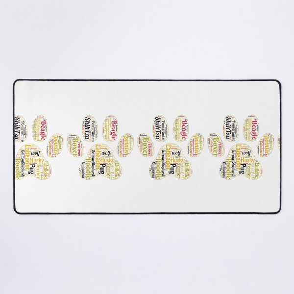 Item preview, Paw Print Shape Word Art  designed and sold by Obitez.