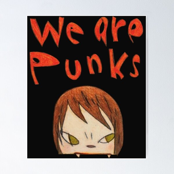 Item preview, yoshitomo nara _quot_we are punks_quot_   designed and sold by Mathewdesign.