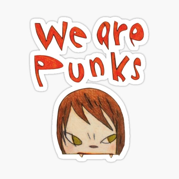 Item preview, yoshitomo nara _quot_we are punks_quot_   designed and sold by Mathewdesign.