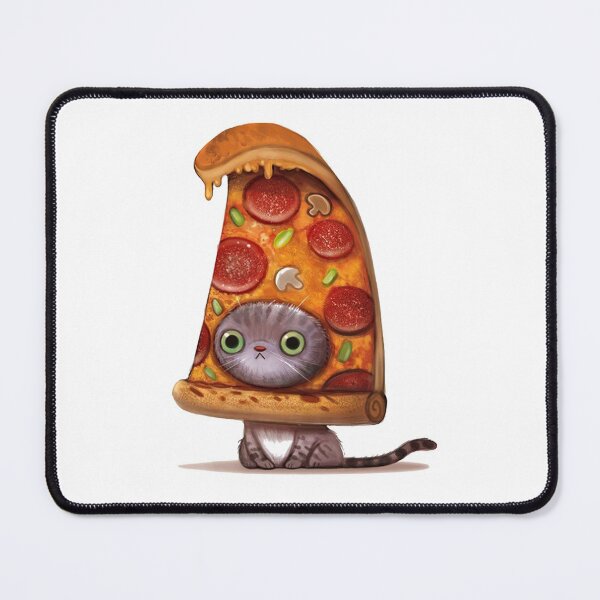 Item preview, Gato de pizza designed and sold by edwardecho.