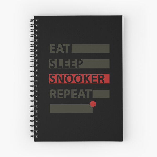 Artikelvorschau, EAT SLEEP SNOOKER REPEAT SCHWARZ entworfen und verkauft von diego75bcn.