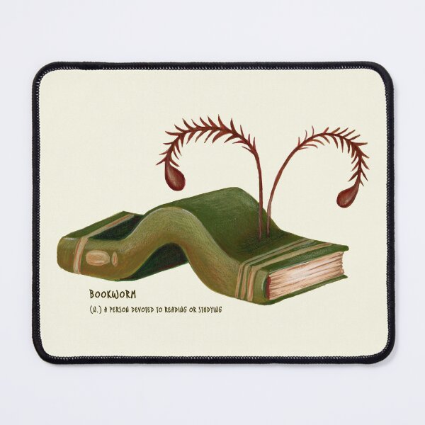 Item preview, The Bookworm designed and sold by creativecottage.