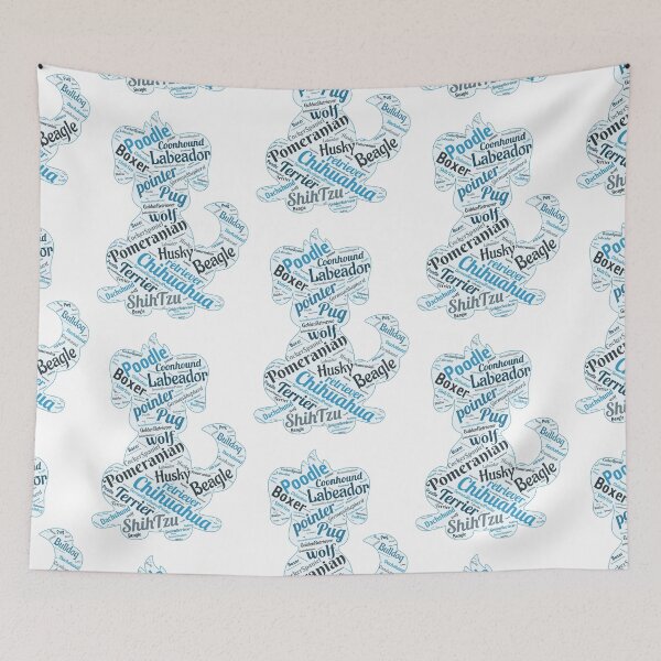 Item preview, Puppy Shape Word Art  designed and sold by Obitez.