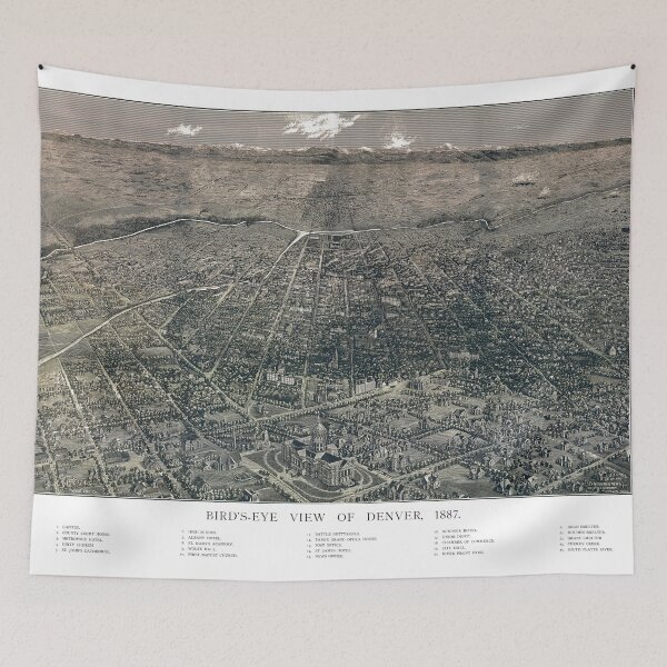 Item preview, Denver - Colorado - 1887 designed and sold by paulrommer.