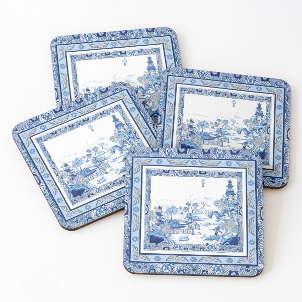 Item preview, Blue Willow Double Frame designed and sold by Yunihadi.