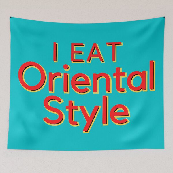 Item preview, I Love Oriental Pasta designed and sold by Rainbows Rock.