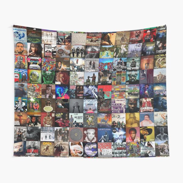 Rap album cover discount tapestry