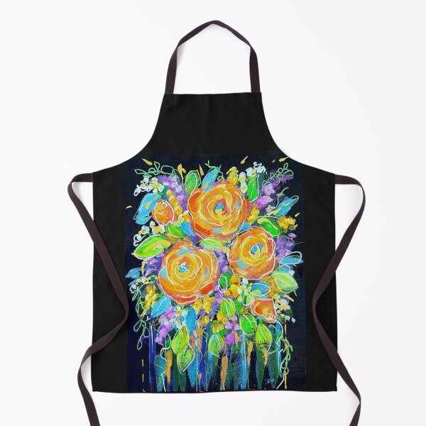 Item preview, Abstract Floral Orange designed and sold by Sandra Lett.