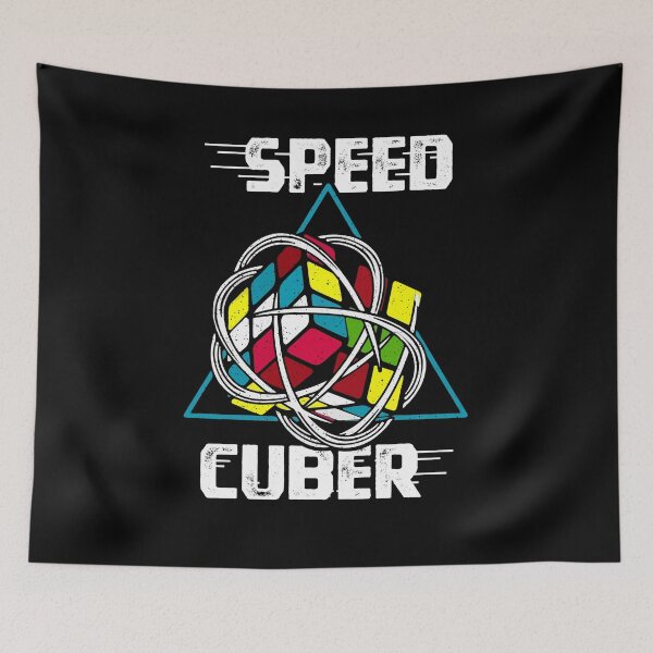 Item preview, Speed Cuber Hobby 80's Vintage Toy Puzzle designed and sold by Dressed For  Duty.