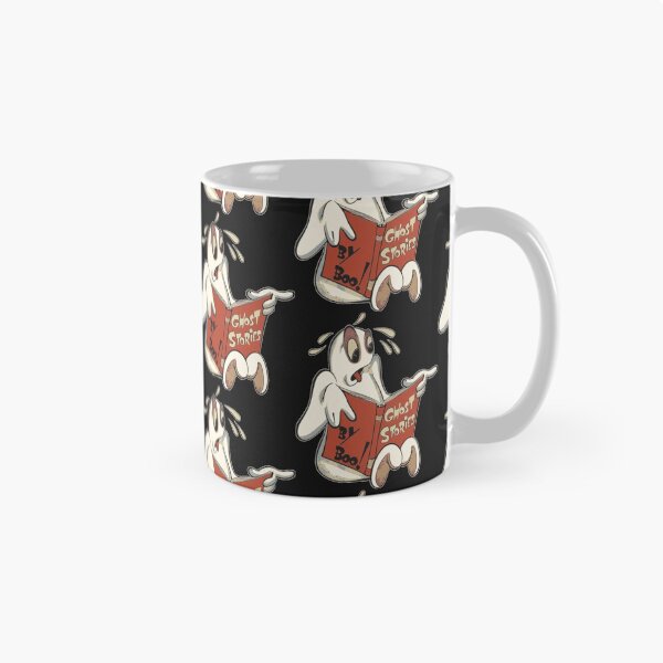 Item preview, ghost reads scary stories designed and sold by vadim-molokov.