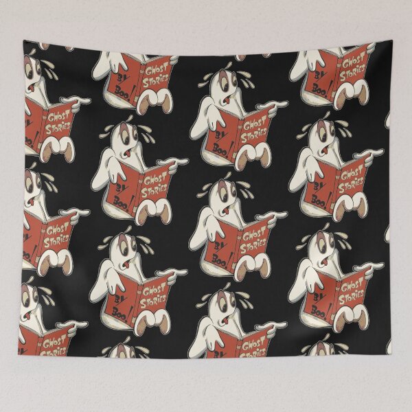 Item preview, ghost reads scary stories designed and sold by vadim-molokov.