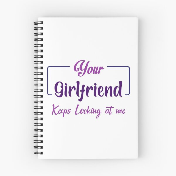 Item preview, colorful your girlfriend keeps looking at me designed and sold by Shorim.