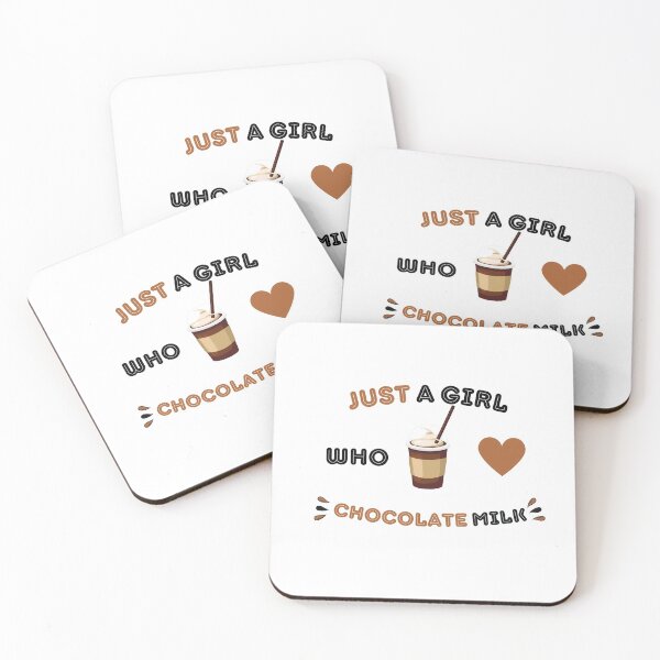 Item preview, just a girl who loves chocolate milk designed and sold by dress-in.