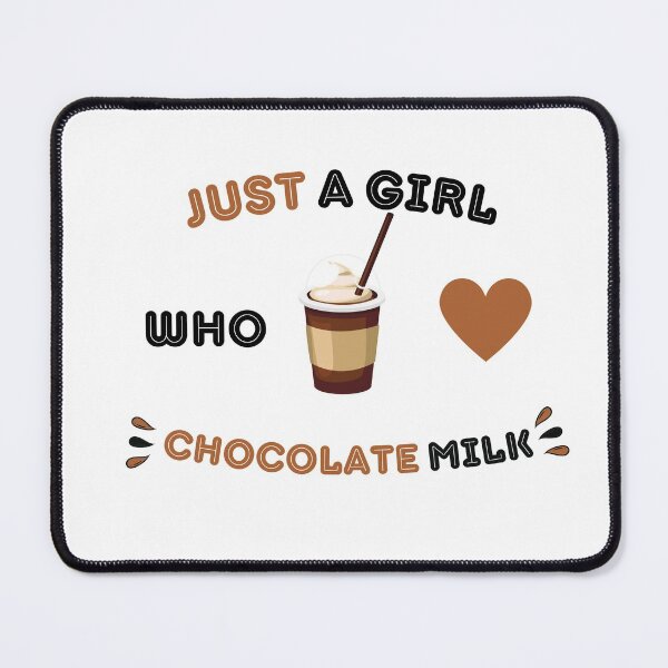 Item preview, just a girl who loves chocolate milk designed and sold by dress-in.
