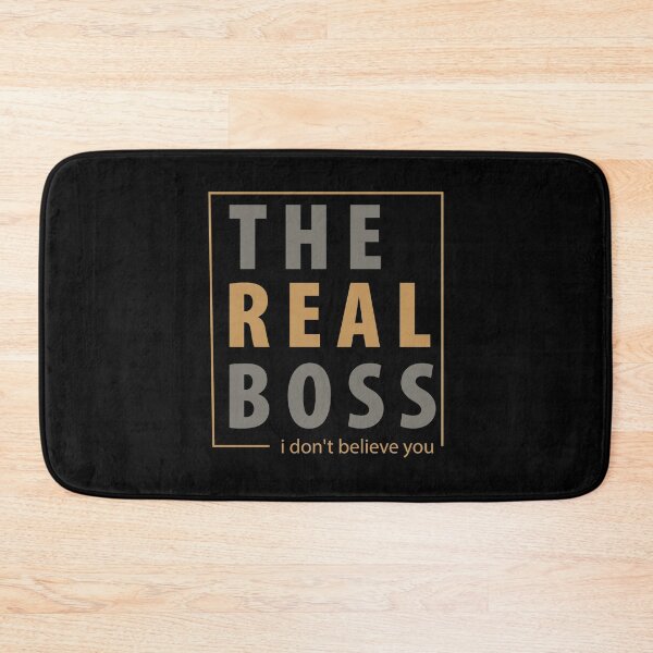Item preview, THE REAL BOSS I DONT BELIEVE YOU BLUE designed and sold by diego75bcn.