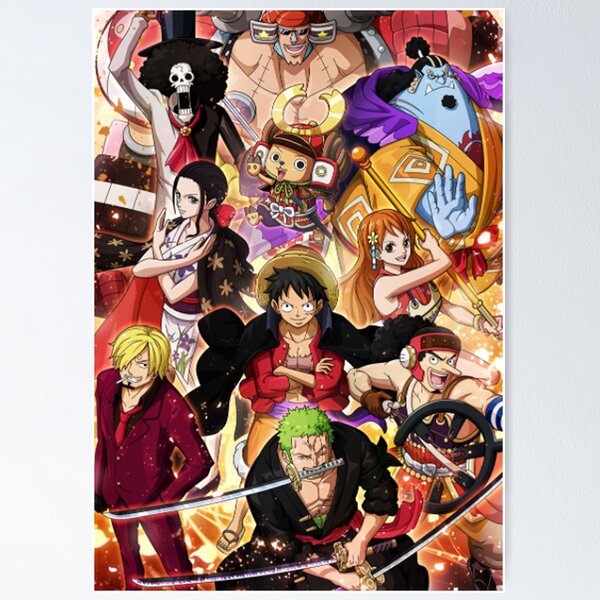 One Piece - Monkey D. Luffy Vs Enel's Warriors Wall Scroll – Great