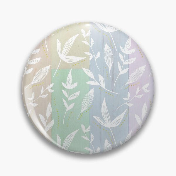 Item preview, Leaves Overlay Pastel Rainbow Wood Planks designed and sold by Designs By YL.