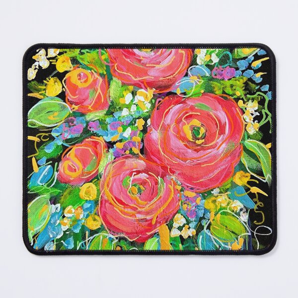 Item preview, Abstract Floral Red designed and sold by Sandra Lett.