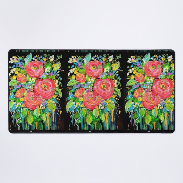 Item preview, Abstract Floral Red designed and sold by Sandra Lett.