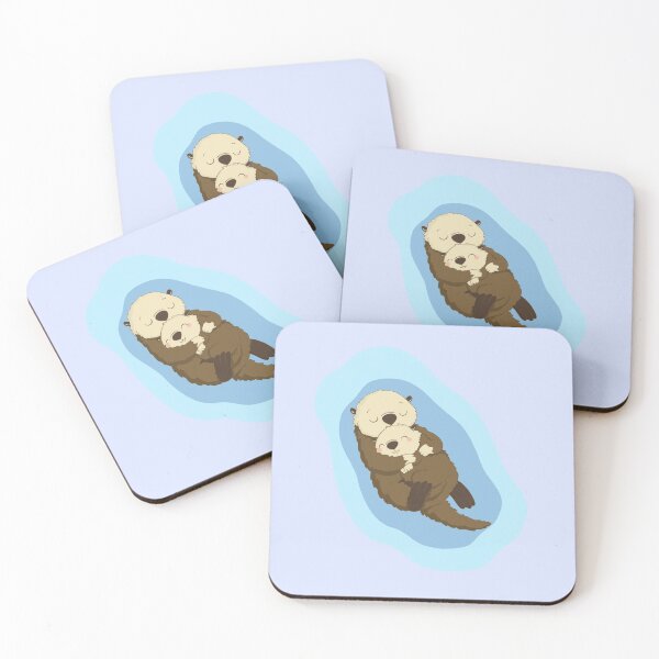Item preview, Cute lovely otters designed and sold by lakshithared.