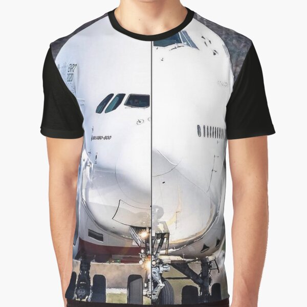 【Raucohouse】747 Airplane printing over t-shirt 618j3s6D3xL.jpg