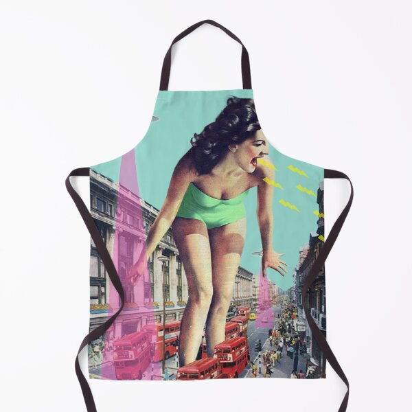 Item preview, Rush Hour /// UFOSs descending in London ca. 1960 designed and sold by MsGonzalez.