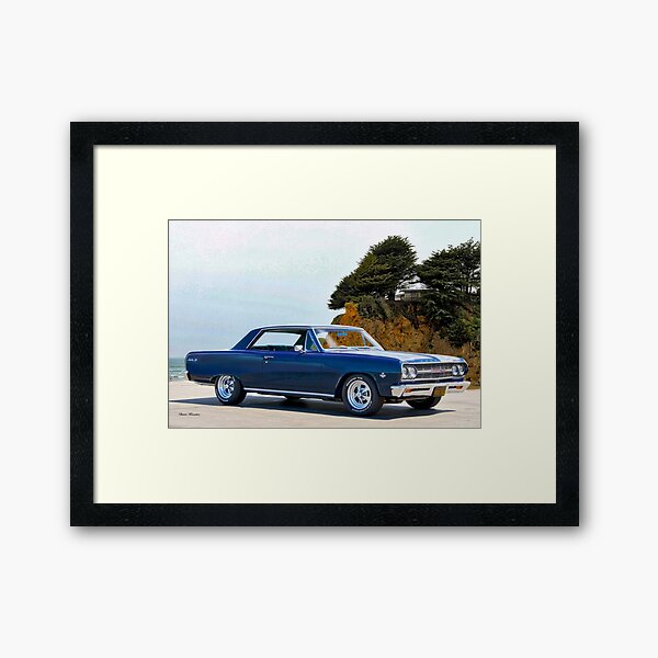 1965 Chevelle Malibu SS327 Framed Art Print