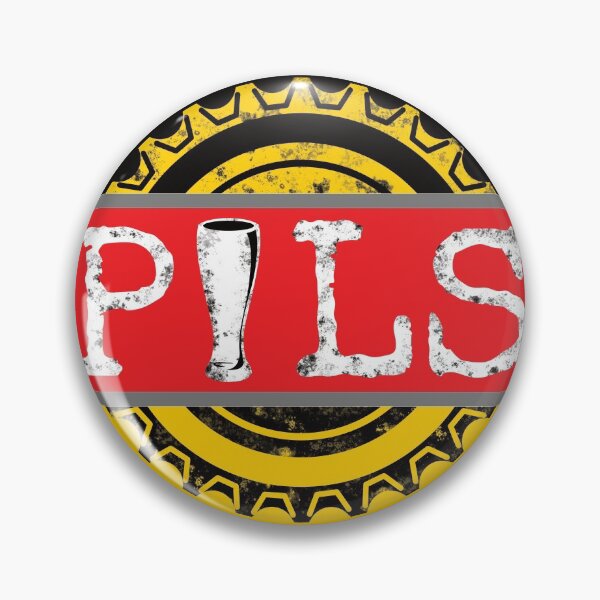 Item preview, Pils (Pilsner) Word on Beer Bottle Cap in German Colours (ver 2) designed and sold by DKdesigns27.