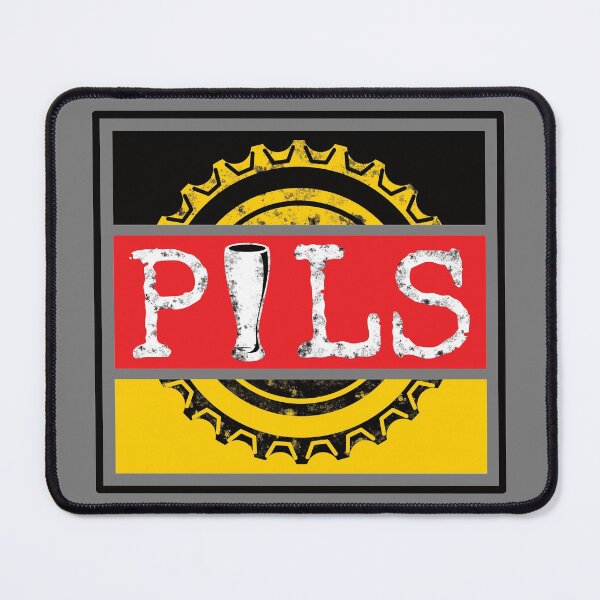 Item preview, Pils (Pilsner) Word on Beer Bottle Cap in German Colours (ver 2) designed and sold by DKdesigns27.