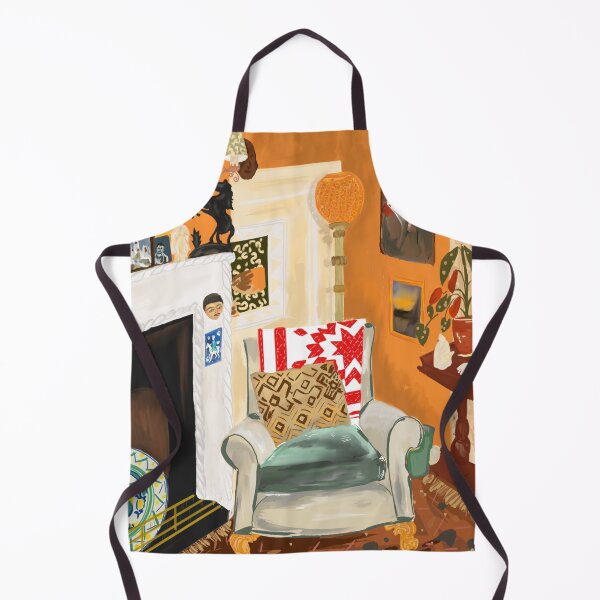 Item preview, Room portrait country style vintage orange designed and sold by OakendOriginals.